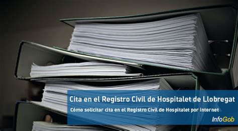 Cita Previa Registro Civil de LHospitalet de Llobregat